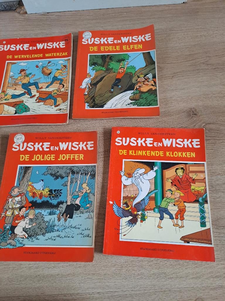 6 Delen Suske&Wiske Stripboeken, Gelezen, Willy Vandersteen, Ophalen of Verzenden, Meerdere stripboeken