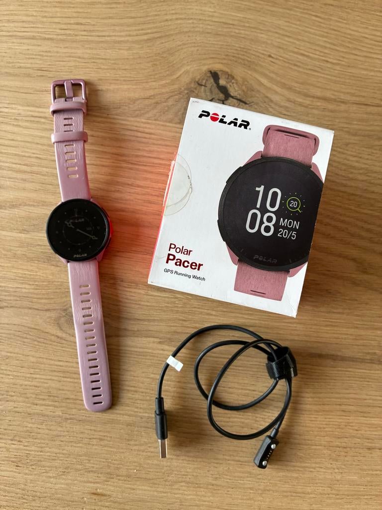 Polar Pacer GPS Running Watch, Ophalen, Android, Afstand, Gebruikt