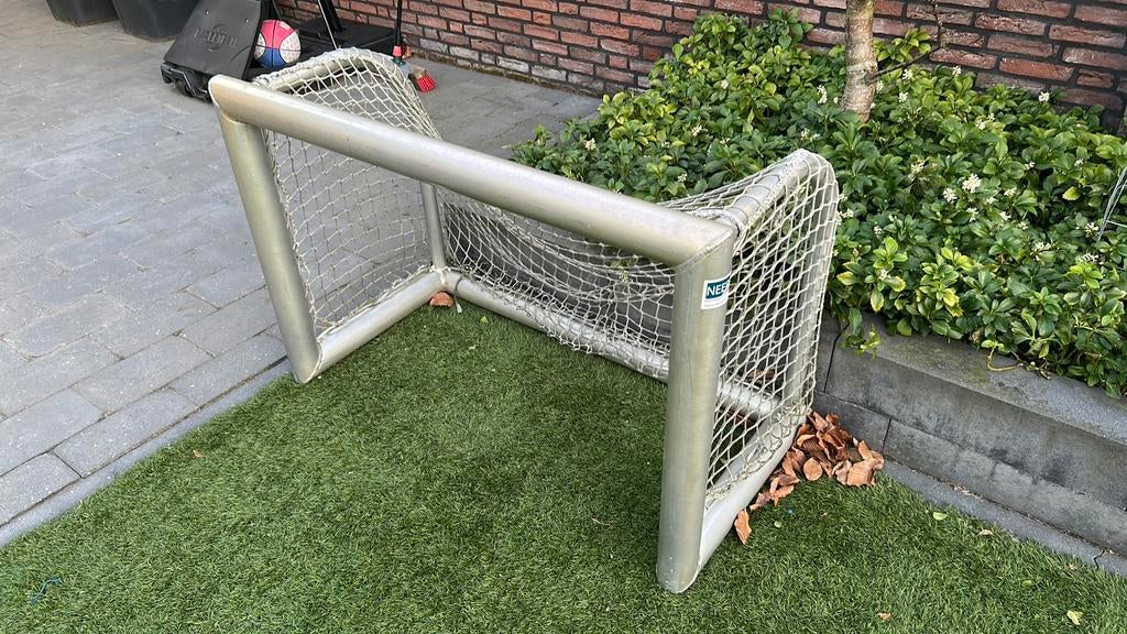 Voetbal goal doel aluminium, Groter dan maat XL, Ophalen of Verzenden, Zo goed als nieuw, Overige typen
