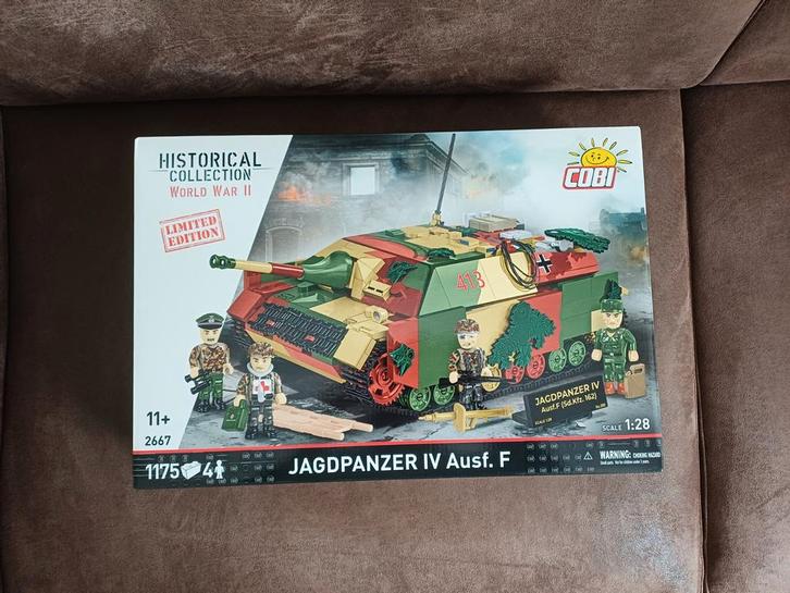 jagdpanzer IV ausf.F limited edition, Kinderen en Baby's, Speelgoed | Bouwstenen, Nieuw, Ophalen of Verzenden