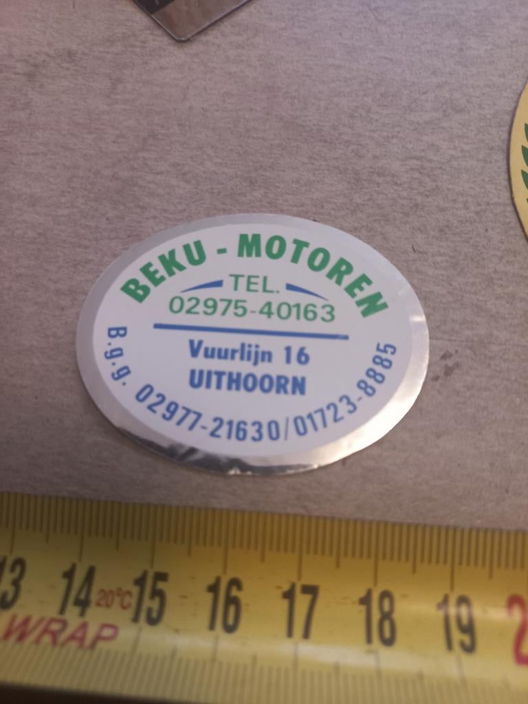 Beku motoren Uithoorn, Verzamelen, Ophalen of Verzenden, Zo goed als nieuw