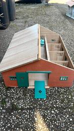 Schleich stal, Ophalen, Gebruikt, Hout