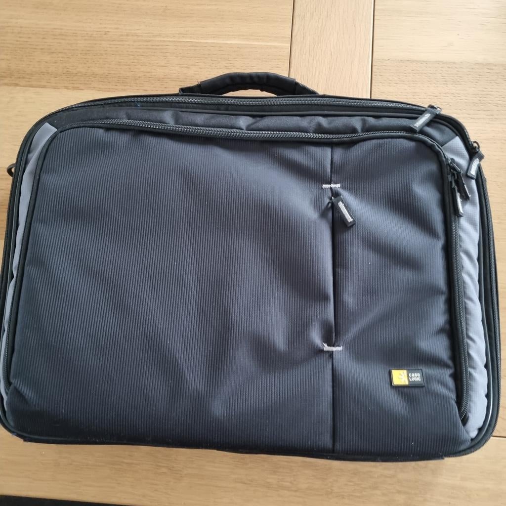 Case Logic Laptoptas Zwart/Grijs - 52x48x6.5 cm, Ophalen of Verzenden, 17 inch of meer, Gebruikt, Aktetas
