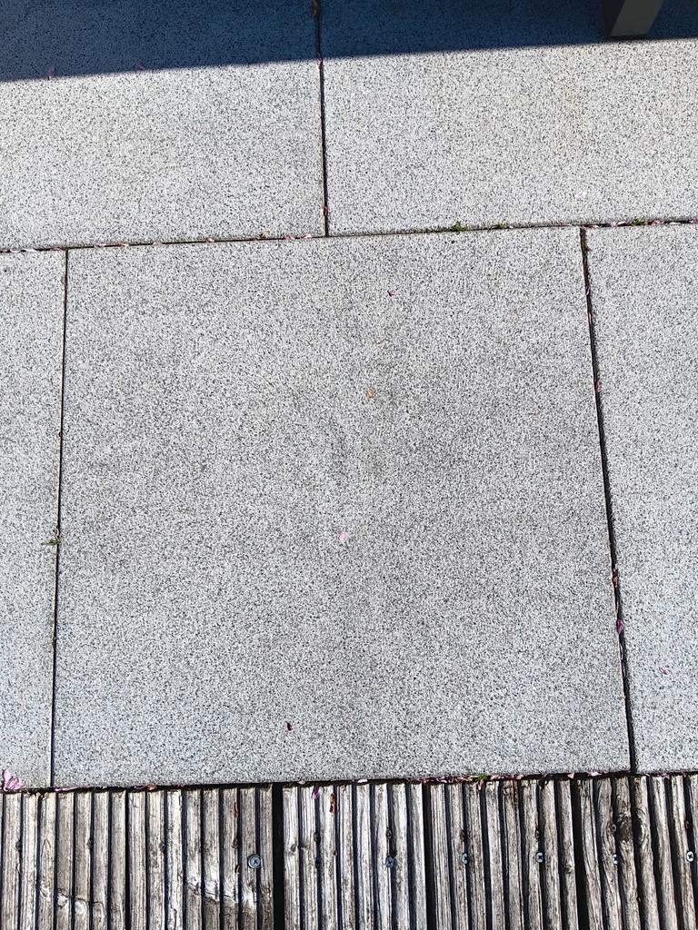 Terras tegel met grijze pikkels erin, Tuin en Terras, Ophalen, Nieuw, Beton, Terrastegels