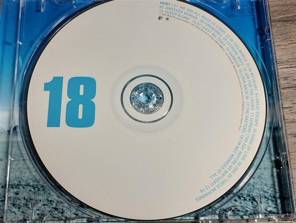 Moby - 18, Ophalen of Verzenden, Zo goed als nieuw, Disco