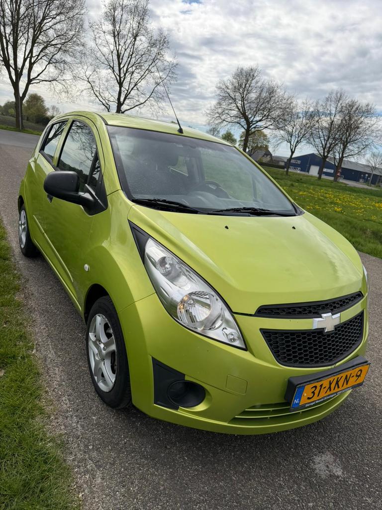 Chevrolet Spark 1.0 Bifuel 2012 Groen, Auto's, Chevrolet, Particulier, Spark, Benzine, B, Hatchback, Handgeschakeld, Origineel Nederlands