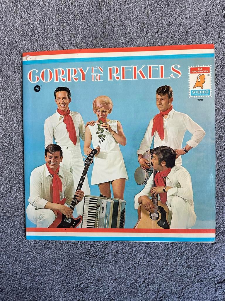 Gorry en de Rekels LP met poster, Ophalen of Verzenden, Gebruikt, 12 inch, Levenslied of Smartlap