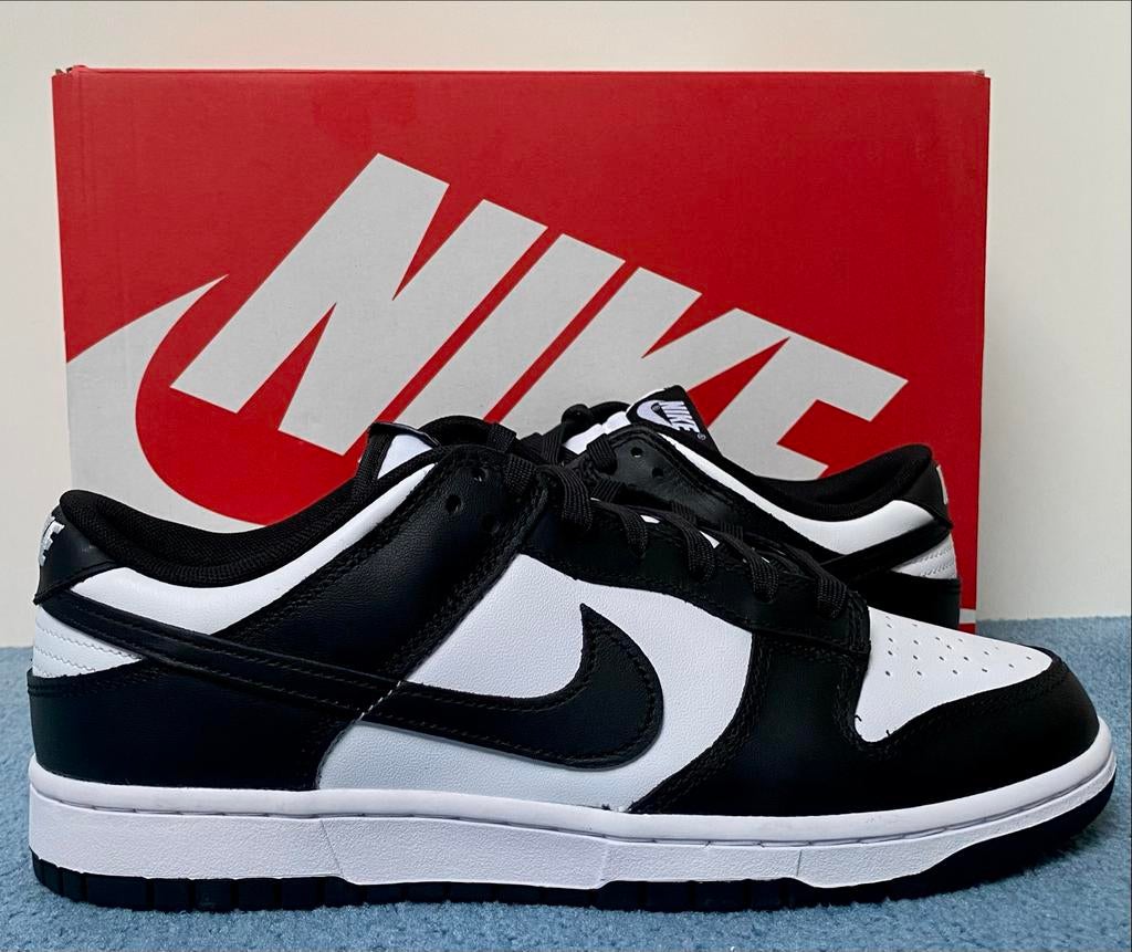 Nike Dunk Low Retro Panda Black White - Nieuw in doos, Ophalen of Verzenden, Nieuw, Zwart, Sneakers of Gympen