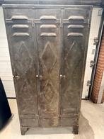 Vintage Lockerkast 3-deurs, Ophalen of Verzenden, Gebruikt