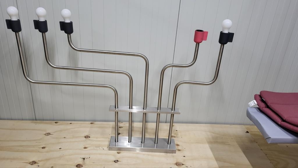 design lamp, Ophalen of Verzenden, Gebruikt, Industrieel, Modern, Kunst