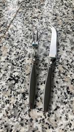 Steak bestek een persoons rostfrei, Ophalen of Verzenden, Zo goed als nieuw, Rvs of Chroom