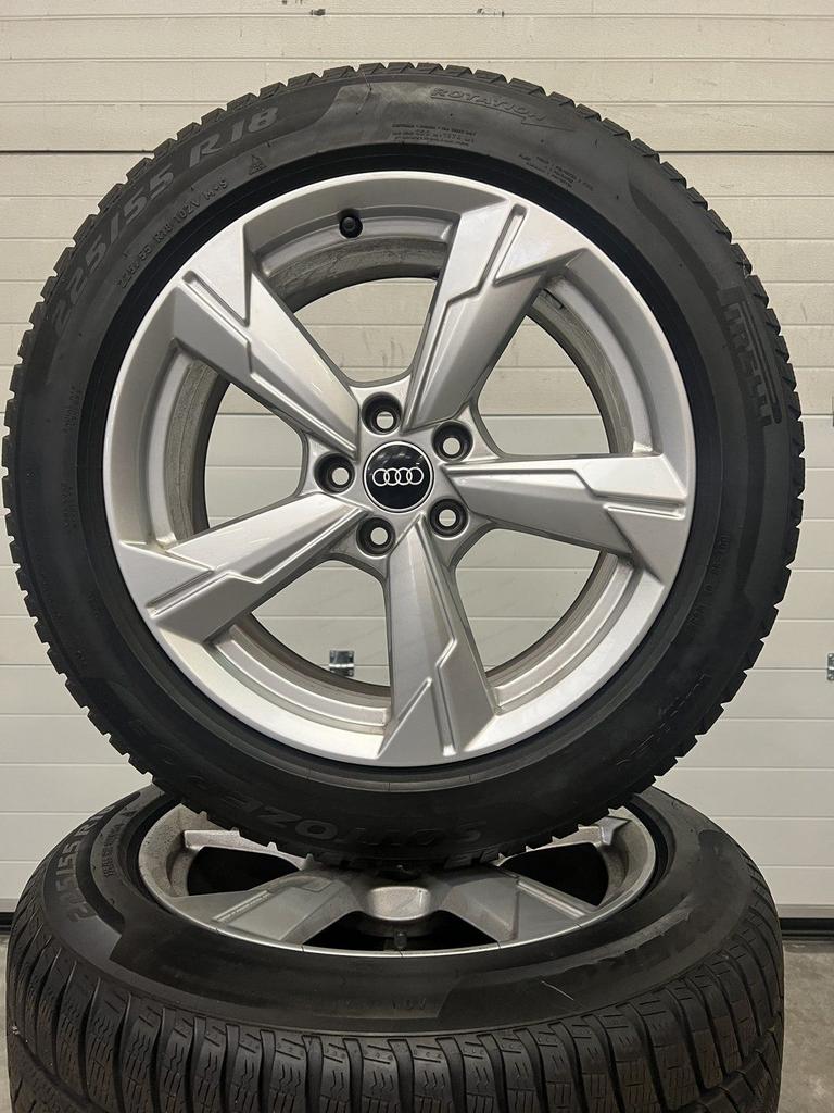 18’’ audi a6 s6 rs6 velgen winterbanden demo set tpms, 18 inch, Gebruikt, -, -