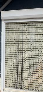 Vliegengordijn, Doe-het-zelf en Verbouw, Rolluiken, Ophalen, Zo goed als nieuw, Wit, Minder dan 100 cm