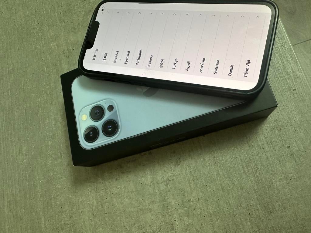 Iphone 13 pro, Telecommunicatie, Mobiele telefoons | Apple iPhone, 256 GB, 86 %, Blauw, Ophalen of Verzenden