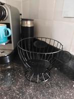 Zwart metalen koffiecapsulehouder - 'Coffee' design, Ophalen of Verzenden, Nieuw