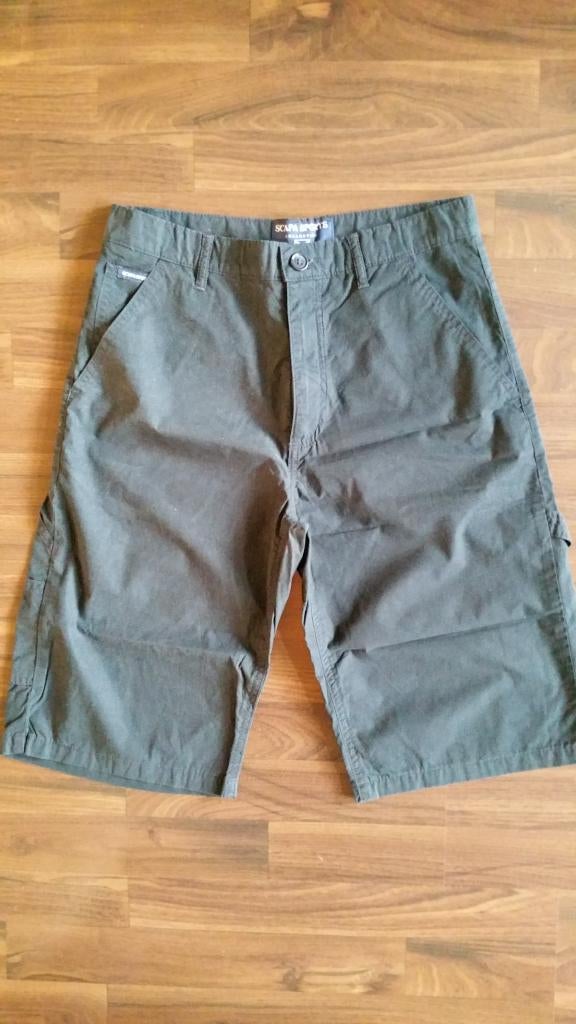Scapa Sports Collection korte broek donkerblauw, Blauw, Ophalen of Verzenden, Zo goed als nieuw, Maat 46 (S) of kleiner