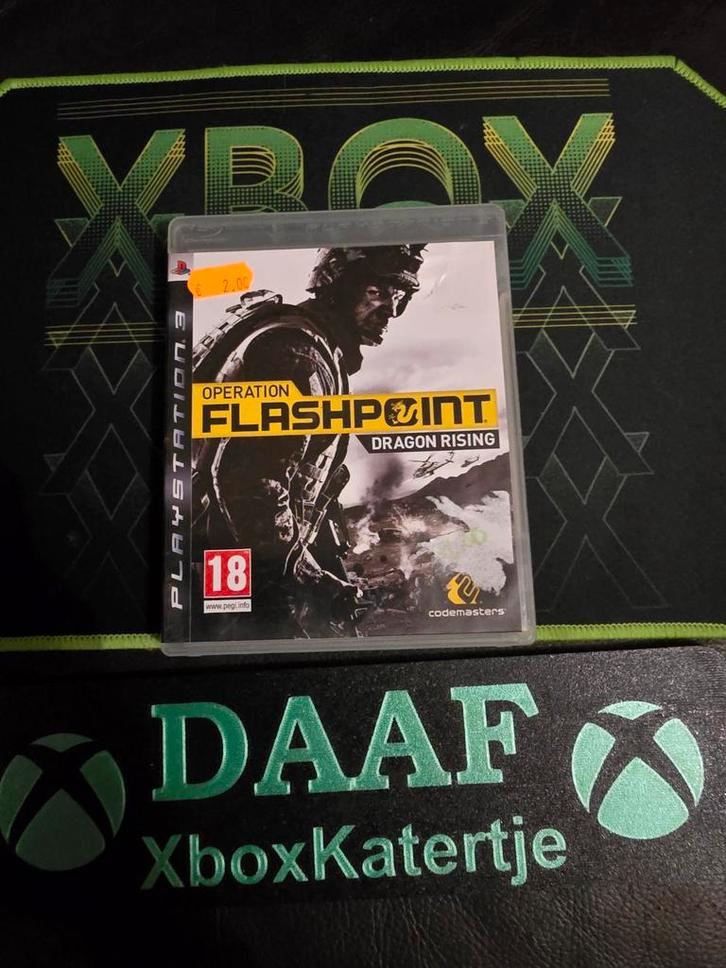 Operation flashpoint dragon rising - Ps3, Spelcomputers en Games, Games | Sony PlayStation 3, Zo goed als nieuw, Avontuur en Actie