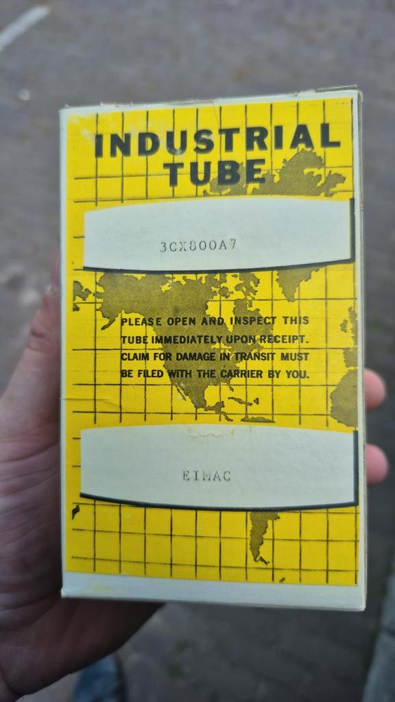 Nieuwe eimac 3cx800a7 buis, Telecommunicatie, Zenders en Ontvangers, Nieuw, Ophalen of Verzenden