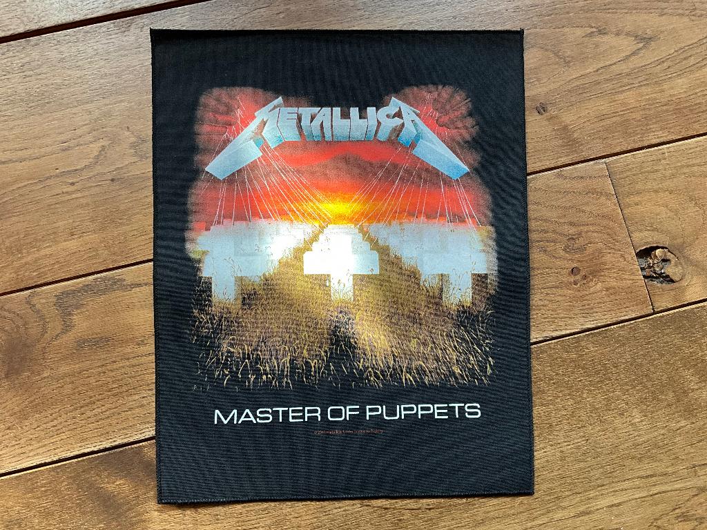 Grote backpatch van Metallica Master of Puppets, Grote backpatch van Metallica Master of Puppets, Nieuw, Ophalen of Verzenden