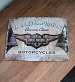 Nieuw gebold Harley Davidson bord, Ophalen of Verzenden, Nieuw, Reclamebord
