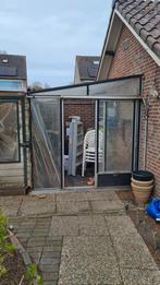 Aluminium kweekkas voor tegen de muur, Tuin en Terras, Ophalen
