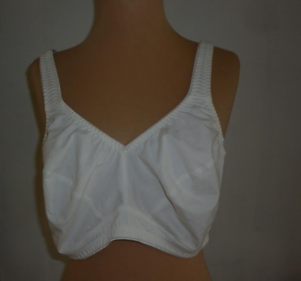 Bh zonder beugels   maat 100D, Kleding | Dames, Ondergoed en Lingerie, Verzenden, Wit, BH