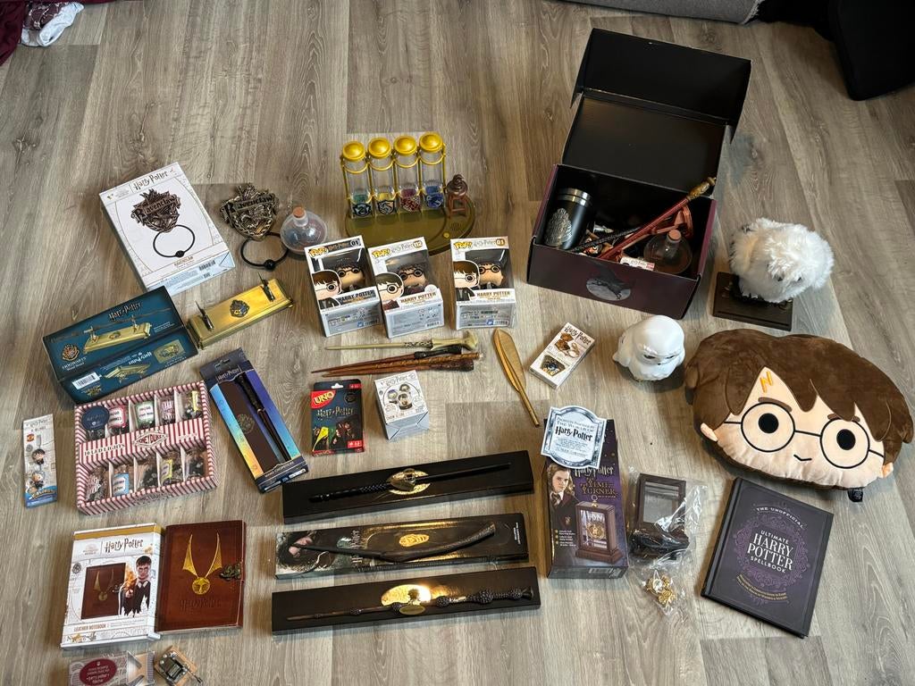 Grote Harry Potter Collectie met Replica's, Verzamelen, Harry Potter, Ophalen of Verzenden, Gebruikt, Replica