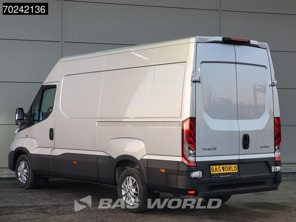 Iveco Daily 35S21 BPM VRIJ! 3.0L Automaat L2H2 210PK 2025-Mo, Auto's, Automaat, Stof, Euro 6, 4 cilinders