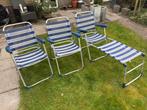 Tuinstoelen Crespo stoelen en ligbed klapstoel, Ophalen, Zo goed als nieuw, Campingstoel