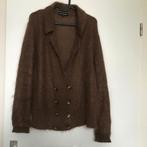 Marie Luisa Navarro bruin mohair vest vintage maat 44, Ophalen of Verzenden, Zo goed als nieuw, Maat 42/44 (L), Bruin