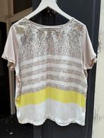 Sportalm shirt beige print 44, Beige, Maat 42/44 (L), Ophalen of Verzenden, Zo goed als nieuw