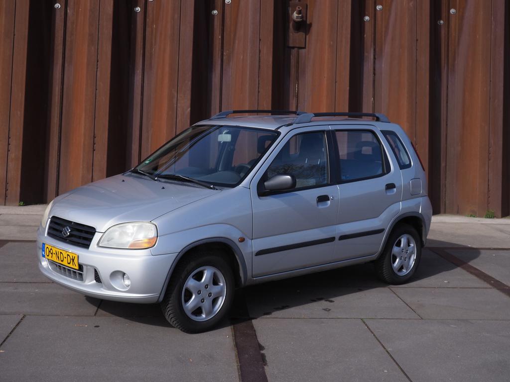 Suzuki Ignis 1.3 GL 2003 Grijs, Voorwielaandrijving, 83 pk, 31 €/maand, Ignis
