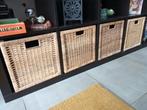 4 Branas basket rattan IKEA kallax, Huis en Inrichting, Ophalen of Verzenden, Zo goed als nieuw