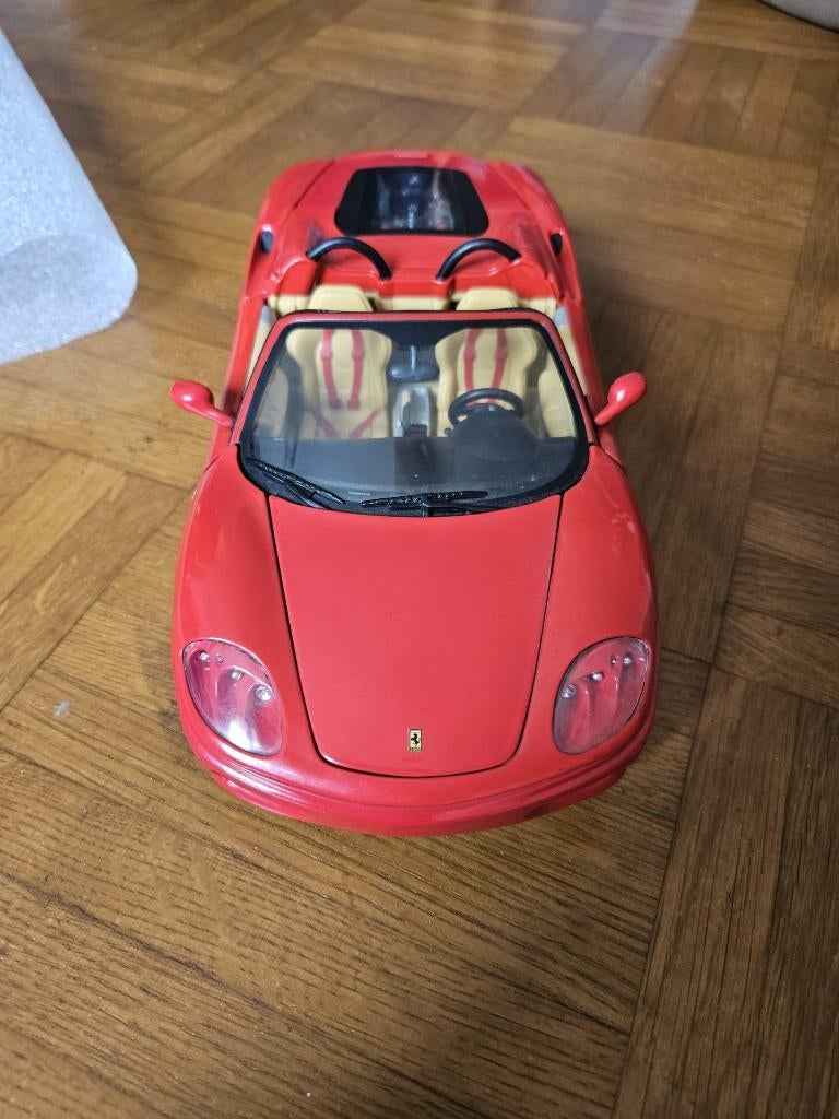 Ferrari	360 Spider, Ophalen of Verzenden, Zo goed als nieuw, Auto, Hot Wheels
