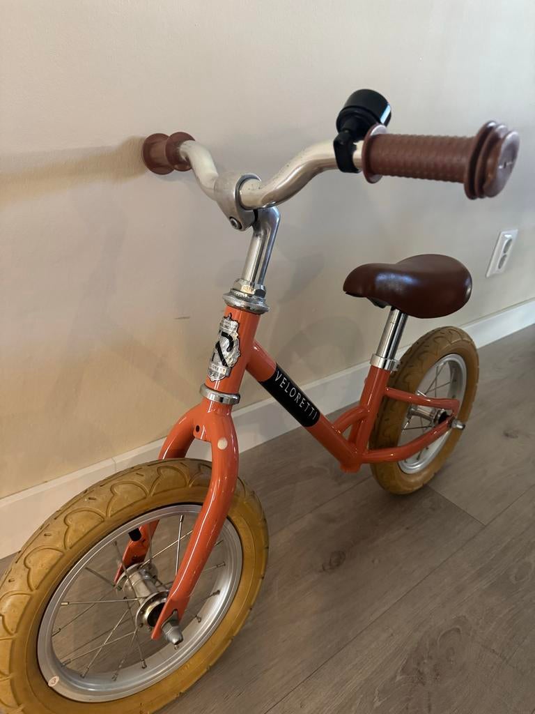 Veloretti loopfiets,, Fietsen en Brommers, Fietsen | Kinderfietsjes, Zo goed als nieuw, Minder dan 16 inch, Ophalen