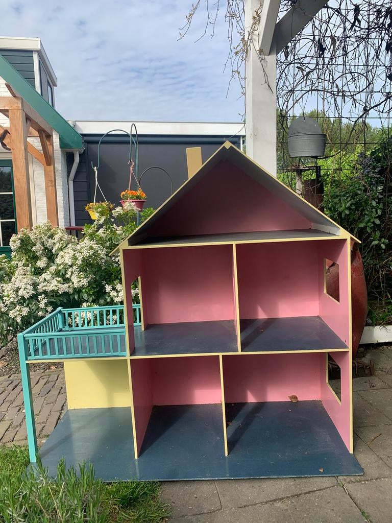 Groot Barbiehuis / Muizenhuis - H115 B125 D51, Kinderen en Baby's, Speelgoed | Poppenhuizen, Ophalen, Gebruikt, Poppenhuis