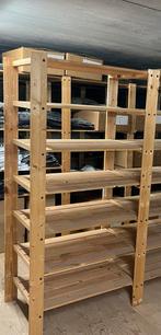 IKEA stelling + extra planken (prijs is per onderdeel), Huis en Inrichting, Kasten | Stellingkasten, Ophalen of Verzenden, Gebruikt