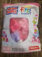 Mega Bloks First Builders bouwblokken in tas fischer price, Ophalen of Verzenden, Zo goed als nieuw, Megabloks