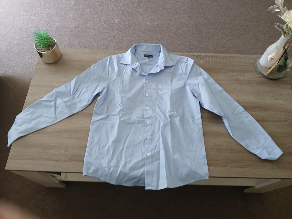 Overhemd 164, Kinderen en Baby's, Kinderkleding | Maat 164, Ophalen, C&A, Overhemd of Blouse, Zo goed als nieuw