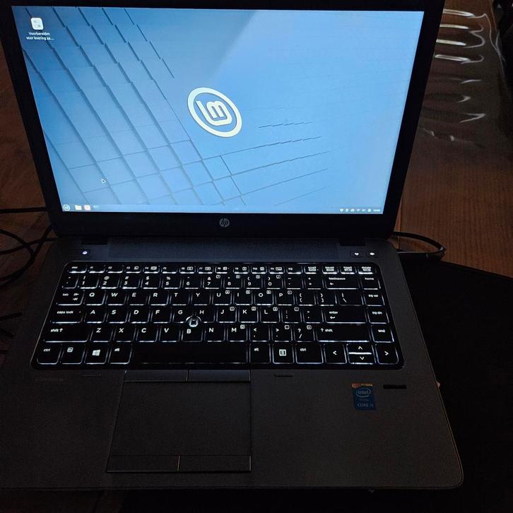 Hp elitebook 840 g2 met Linux mint, Computers en Software, Windows Laptops, Gebruikt, 14 inch, 2 tot 3 Ghz, Ophalen