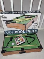 Mini pool tafel, Ophalen, Zo goed als nieuw, Pooltafel