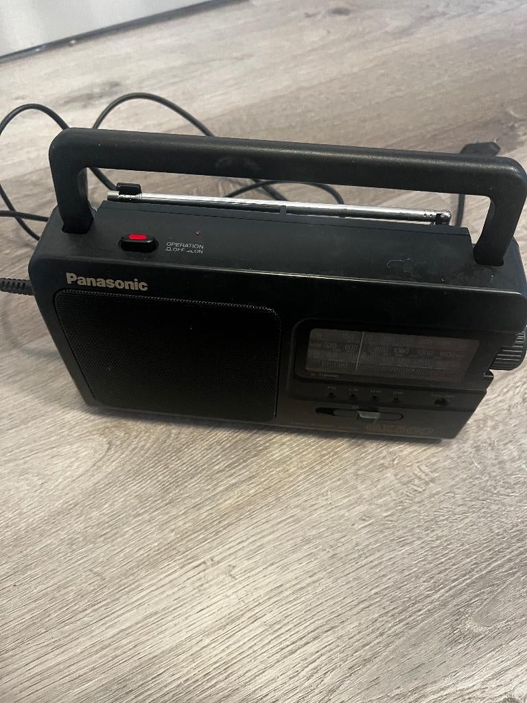 Panasonic RF-3500 Draagbare Radio FM/LW/MW/SW, Ophalen of Verzenden, Zo goed als nieuw, Radio