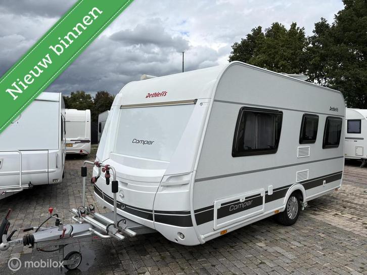 Dethleffs 450 FL Camper Dakluifel, Mover, Fietsenrek, Caravans en Kamperen, Caravans, Bedrijf, 1000 - 1250 kg, Dethleffs, 6 tot 7 meter