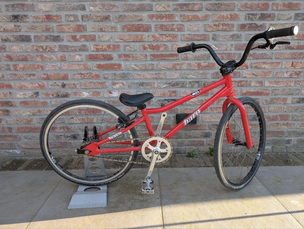 Haro Mini BMX / Pumptrack Fiets Rood, Fietsen en Brommers, Fietsen | Crossfietsen en BMX, Ophalen, Gebruikt, Staal, 20 tot 24 inch