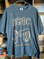 Vintage AC/DC 'For Those About To Rock' T-shirt Maat L, Ophalen of Verzenden, Gedragen, Maat 52/54 (L), Zwart
