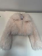 Bontjas, fluffy jas Loavies maat L, Ophalen of Verzenden, Zo goed als nieuw, Beige