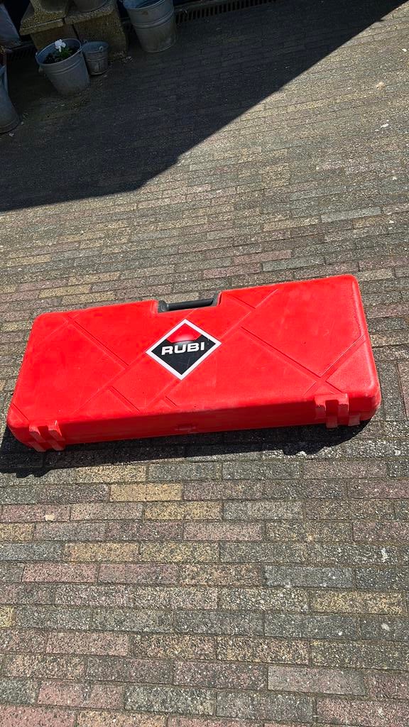 Rubi professioneele tegelsnijder TS 60 plus, Ophalen of Verzenden, Gebruikt