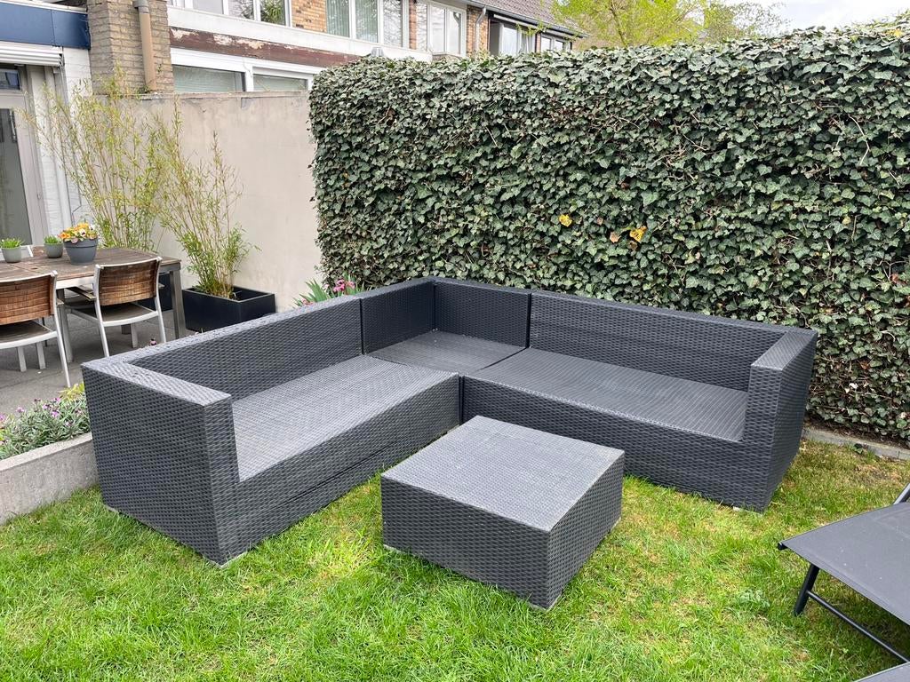 Lounge Set Hoekbank, Tuin en Terras, Tuinsets en Loungesets, Ophalen, 5 zitplaatsen, Gebruikt, Loungeset