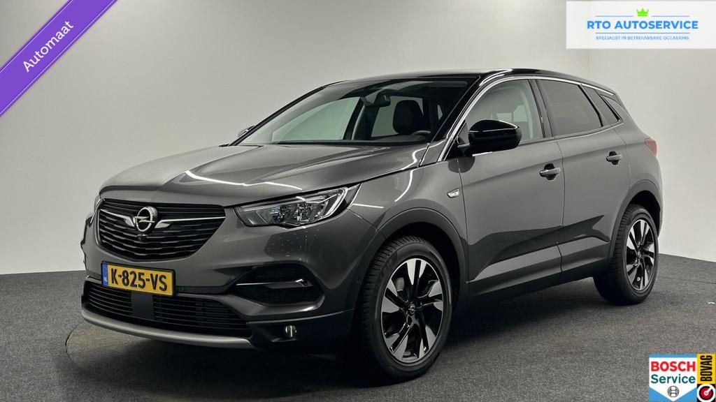 Opel Grandland X 1.2 Turbo Elegance CAMERA LM NAVI CARPLAY C, Auto's, Opel, Verwarming stoelen achter, Gebruikt, 1199 cc, Met garantie (alle)