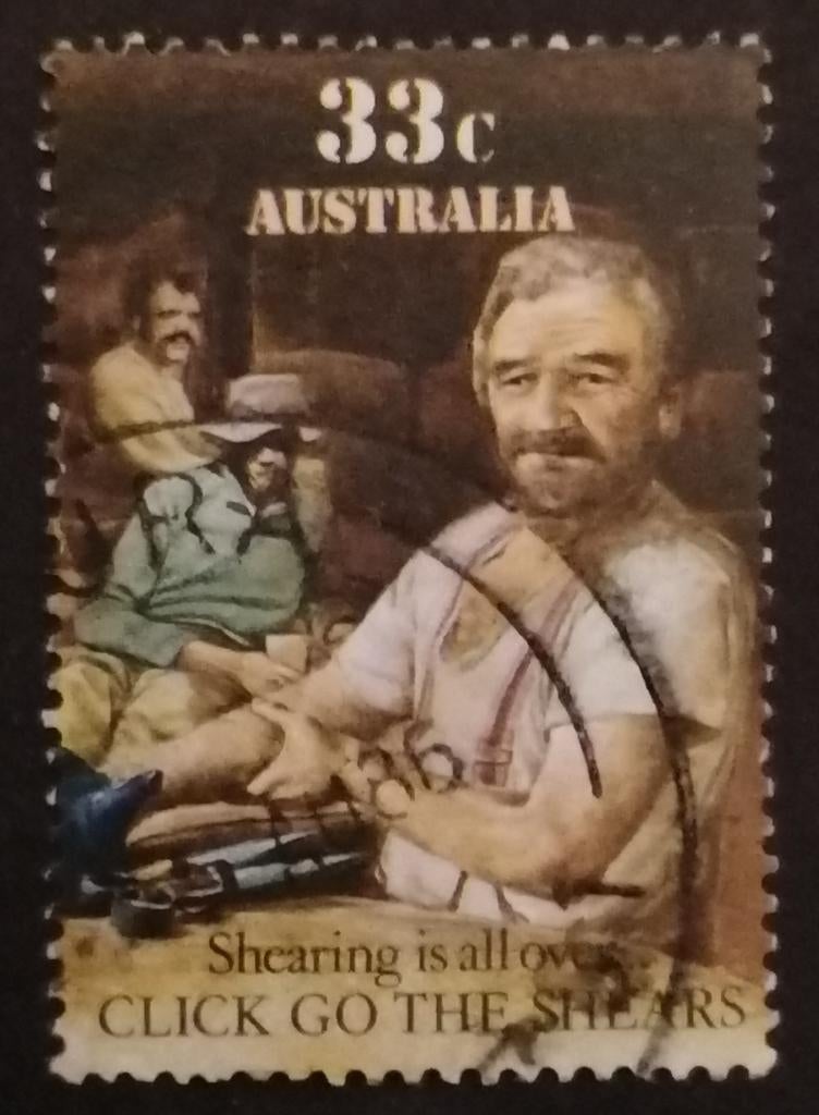 AUSTRALIË - Folklore 1986, Verzenden, Gestempeld